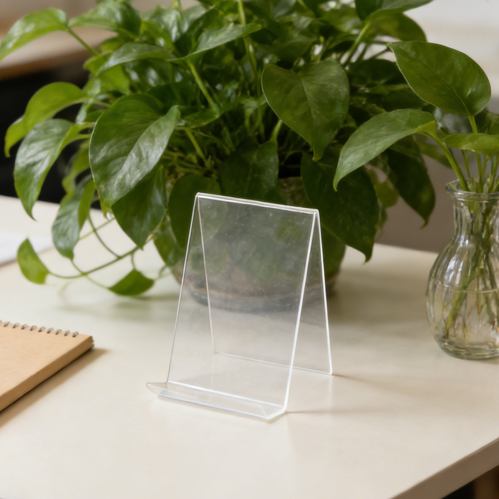 Clear Acrylic Book Stand Holder - 3 Adet Şeffaf Akrilik Kitap Standı,