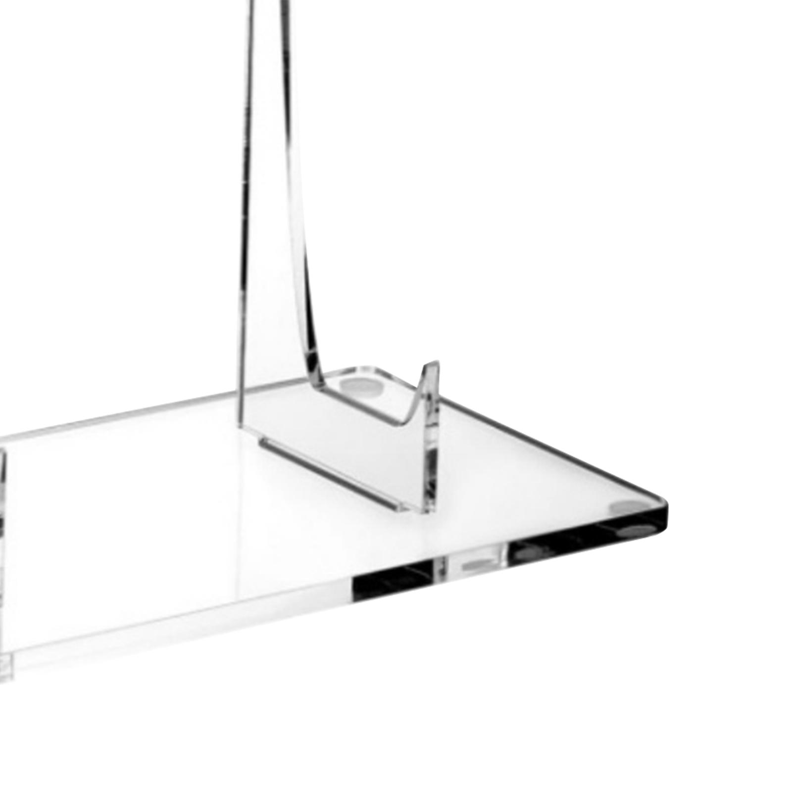Clear Acrylic Book Stand Holder - Şeffaf Akrilik Sergileme Standı, Sanat Eserleri,