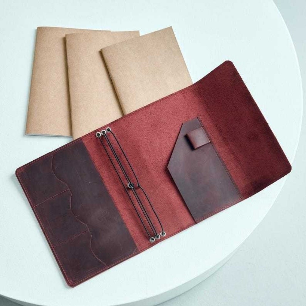 Deri Kaplı, Yeniden Doldurulab - Vintage Leather Journal Notebook incelemesi ve fiyatı