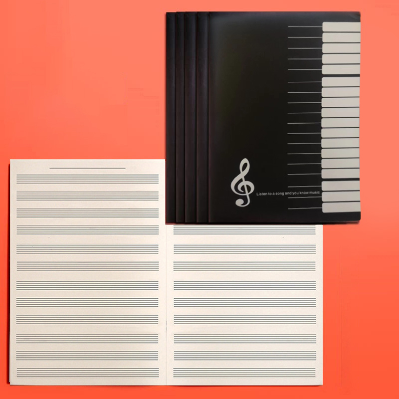 18 Sayfa Müzik Alıştırma Defte - Blank Sheet Music Notebook incelemesi ve fiyatı