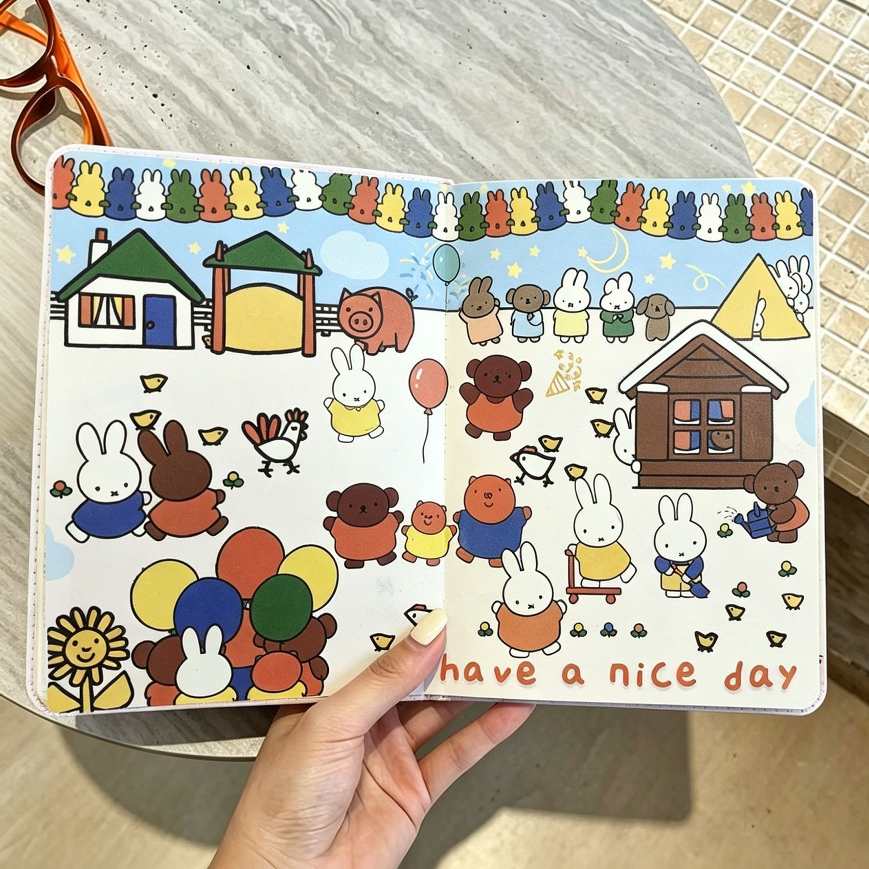 Sevimli Kawaii Miffy B6 Karika - Stationery Books incelemesi ve fiyatı