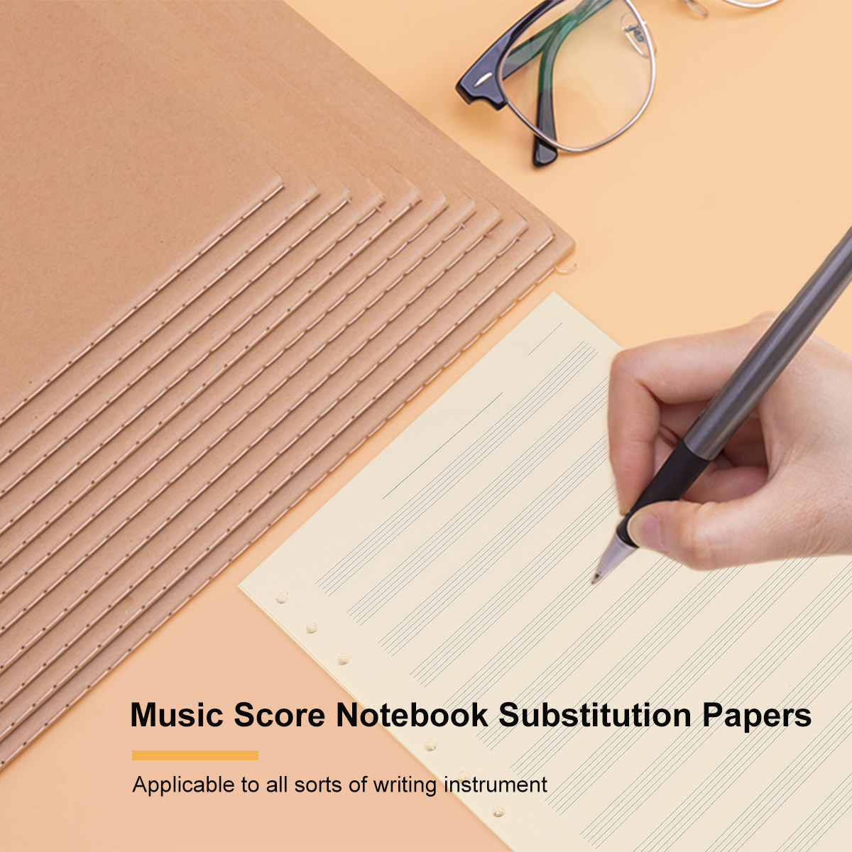 100 Yaprak Müzik Not Defteri K - Blank Sheet Music Notebook incelemesi ve fiyatı