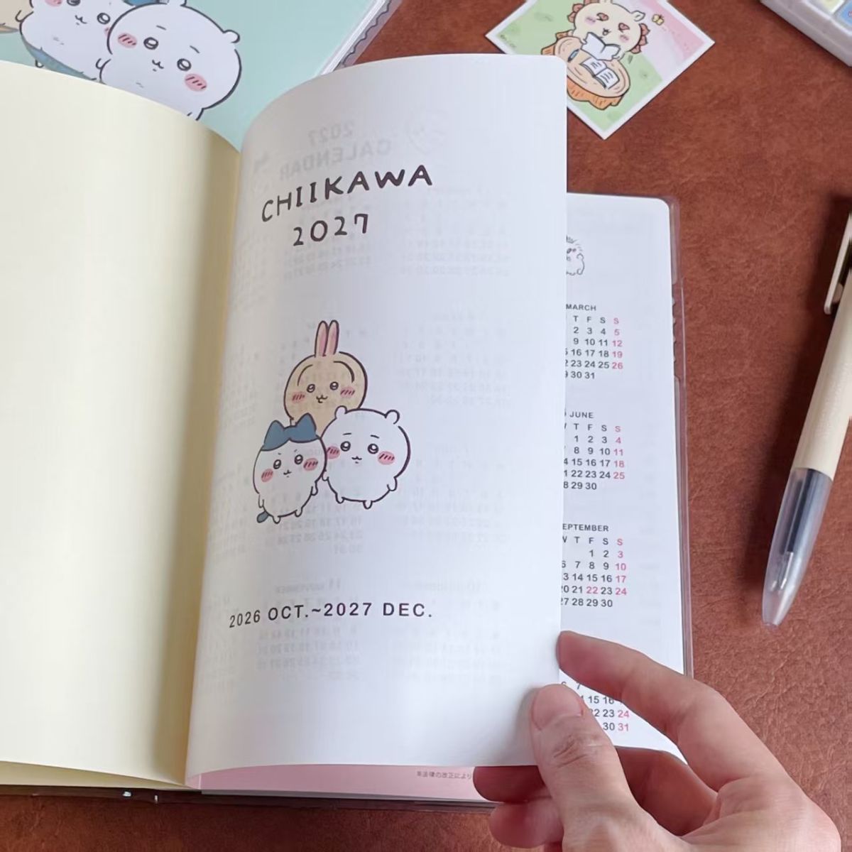 Yeni Chiikawa 2027 Ajanda Plan - Stationery Books incelemesi ve fiyatı